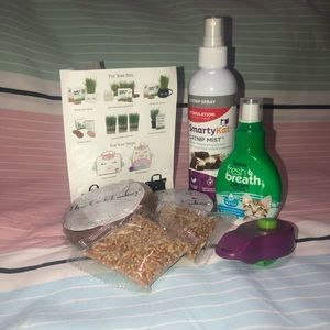 Cat Kit 🐱 Catnip Spray, Cat Grass, etc.